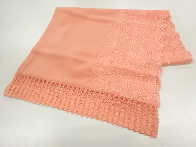 JAPANESE SHAWL / VELVET / LACE / FLOWER