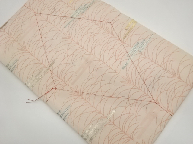 SALE!! JAPANESE NAGOYA OBI / UNUSED / WOVEN PLANTS