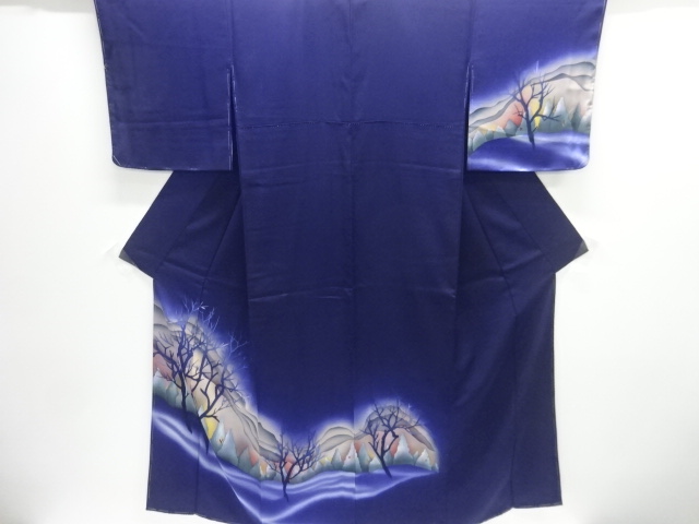 SALE!! JAPANESE KIMONO / UNUSED TOYAMA PATTERN HOMONGI / THE GROVE