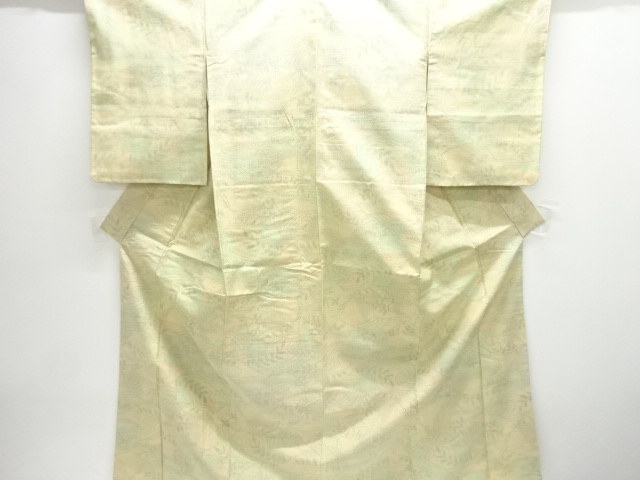 SALE!! JAPANESE KIMONO / TOKAMACHI TSUMUGI KIMONO / WOVEN GRASS