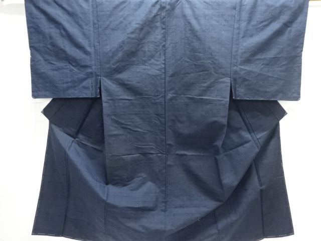 SALE!! JAPANESE KIMONO / UNUSED TSUMUGI MENS KIMONO ENSEMBLE FOR MEN