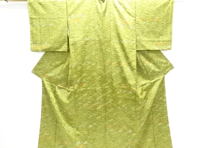 SALE!! JAPANESE KIMONO / KOMON / GRASS & BAMBOO GRASS
