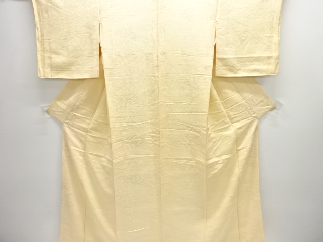 SALE!! JAPANESE KIMONO / UNUSED ABSTRACT PATTERN WEAVING IROMUJI