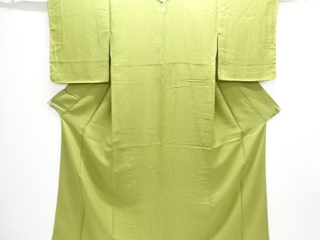 SALE!! JAPANESE KIMONO / IROMUJI / WOVEN ICE CRACKED PATTERN / ONE CREST 