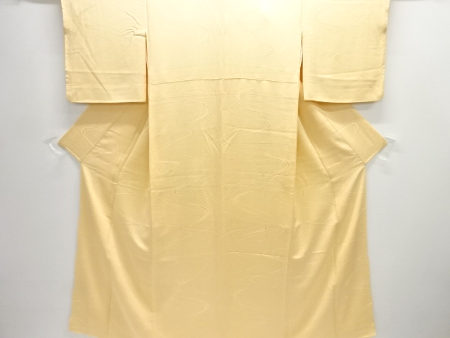 SALE!! JAPANESE KIMONO / IROMUJI / WOVEN STREAM WATER / ONE CREST 