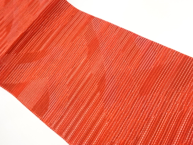 JAPANESE NAGOYA OBI FOR SUMMER / WOVEN GEOMETRIC