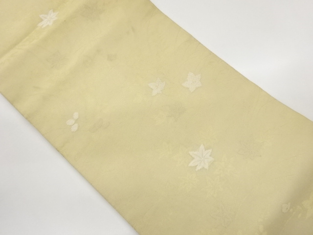 JAPANESE NAGOYA OBI FOR SUMMER / WOVEN FLOWER