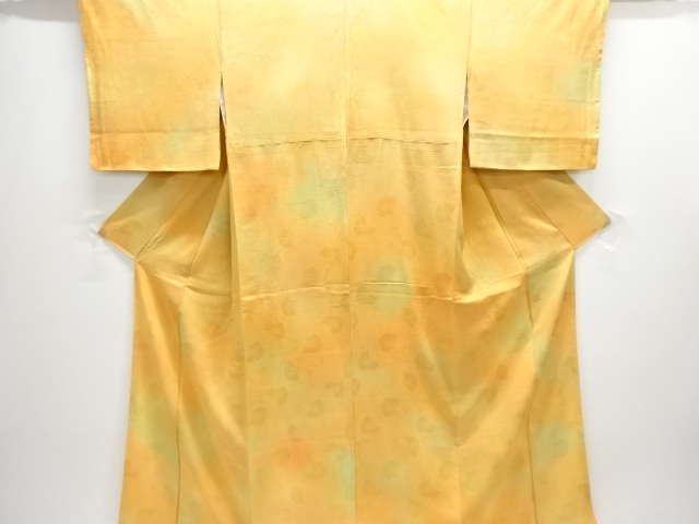 SALE!! JAPANESE KIMONO / IROMUJI / BOKASHI / WOVEN KIKU 