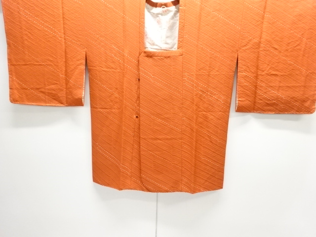 SALE!! JAPANESE MICHIYUKI COAT / UNUSED / DIAGONAL STRIPE