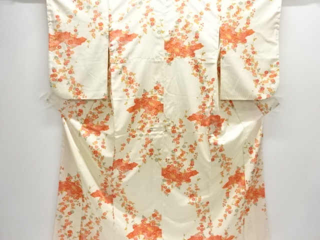 SALE!! JAPANESE KIMONO / KOMON / MIST & FLOWER 
