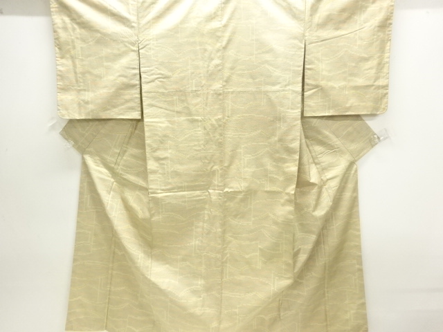SALE!! JAPANESE KIMONO / NISHIJIN OEMSHI / WOVEN ABSTRACT PATTERN 
