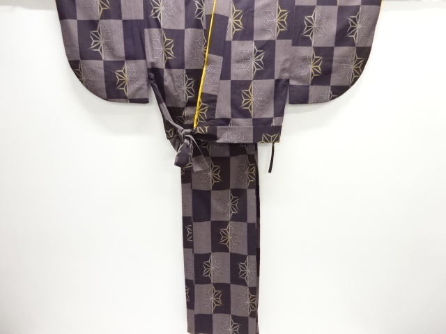 JAPANESE KIMONO / TWO-PIECE KOMON / ASANOHA