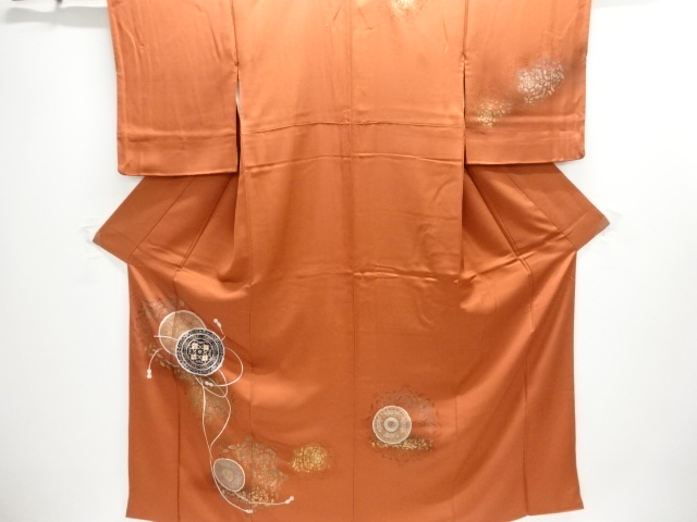 SALE!! JAPANESE KIMONO / RADEN MIRROR-BACK PATTERN HOMONGI