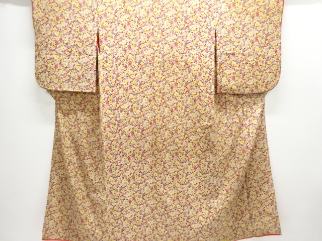 SALE!! JAPANESE KIMONO / ANTIQUE KIMONO / TAISHO ROMAN STYLE / FLOWER