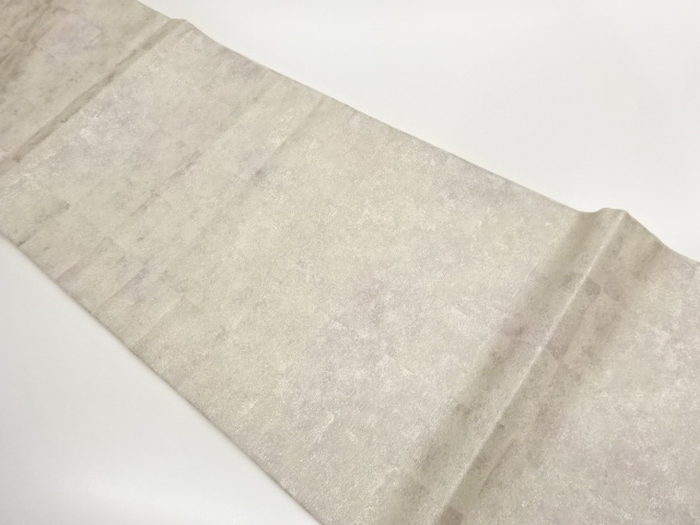 SALE!! JAPANESE KIMONO / FUKURO OBI FOR SUMMER / WOVEN GRID / ARTIST WORK