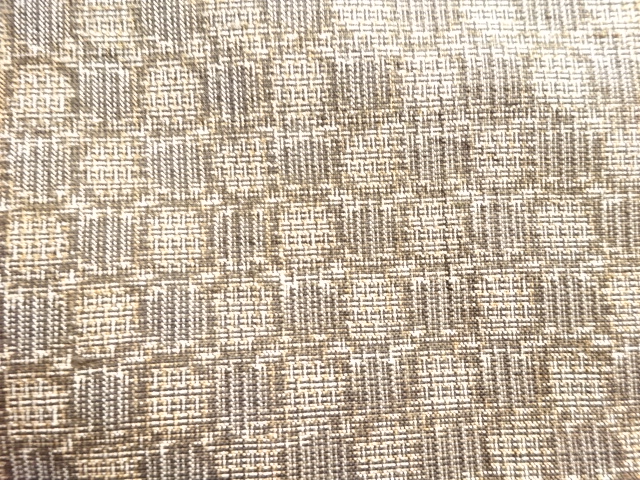 SALE!! JAPANESE KIMONO / ANTIQUE MENS KIMONO / DORO OSHIMA TSUMUGI / WOVEN GEOMETRIC