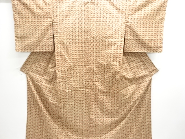 SALE!! JAPANESE KIMONO / OSHIMA TSUMUGI / ABSTRACT