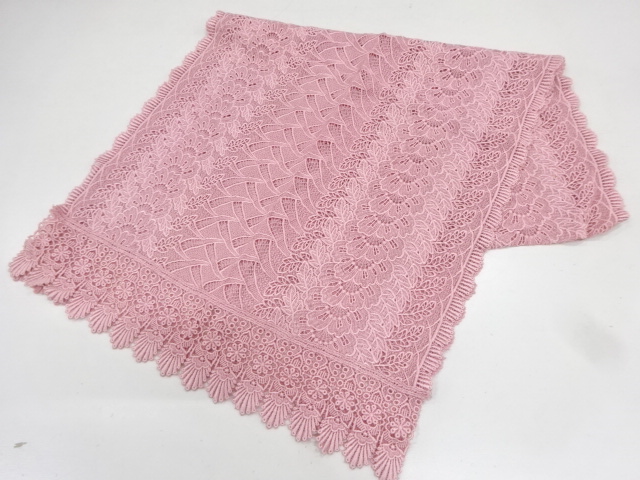 JAPANESE KIMONO / VINTAGE SHAWL / LACE