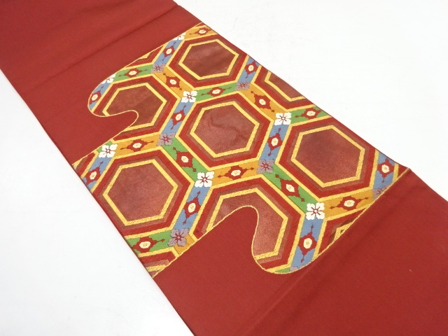 SALE!! JAPANESE FUKURO OBI / WOVEN KIKKO PATTERN