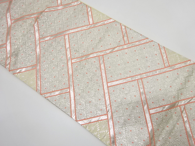 SALE!! JAPANESE FUKURO OBI / WOVEN HIGAKI PATTERN
