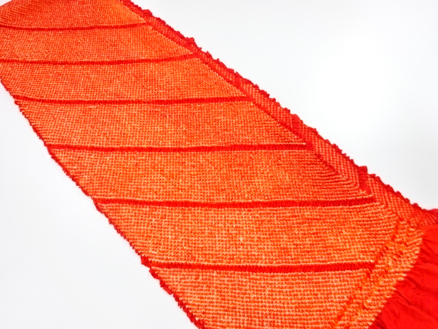 SALE!! JAPANESE OBIAGE FOR FURISODE / SHIBORI / SILK