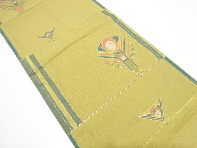 SALE!! JAPANESE FUKURO OBI / WOVEN SARASA