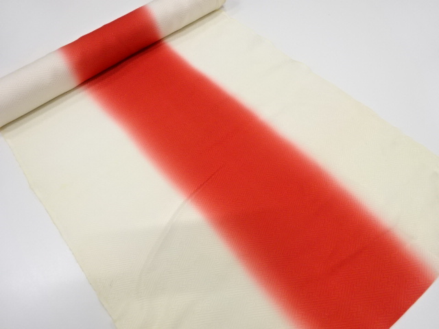 SALE!! JAPANESE KIMONO / ANTIQUE CLOTH FOR HAKKAKE / SILK / BOKASHI / PRE-CUT