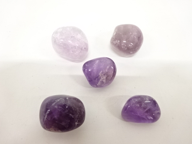 天然石　パワーストーン　ルース　5個セット　約469ct