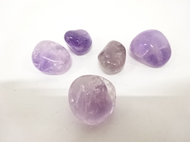 天然石　パワーストーン　ルース　5個セット　約409ct