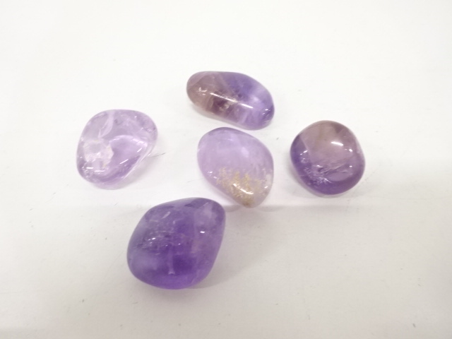 天然石　パワーストーン　ルース　5個セット　約285ct