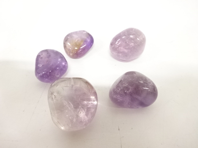 天然石　パワーストーン　ルース　5個セット　約391ct