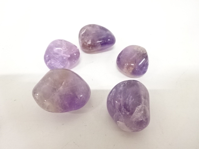 天然石　パワーストーン　ルース　5個セット　約365ct