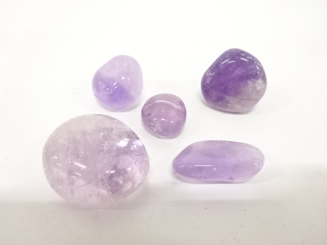 天然石　パワーストーン　ルース　5個セット　約427ct