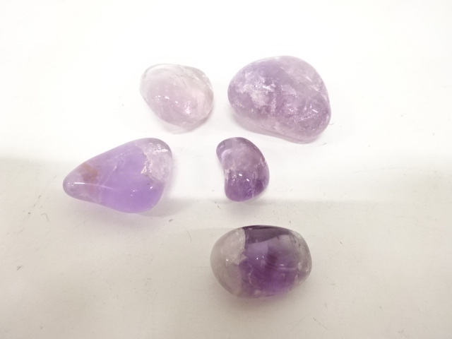 天然石　パワーストーン　ルース　5個セット　約354ct