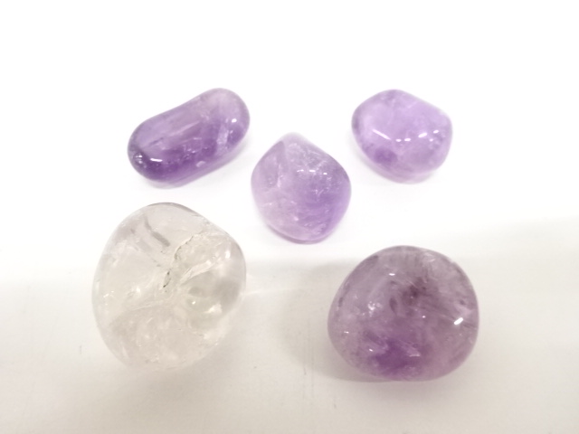 天然石　パワーストーン　ルース　5個セット　約398ct