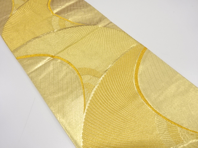 JAPANESE FUKURO OBI / WOVEN ABSTRACT BIRD