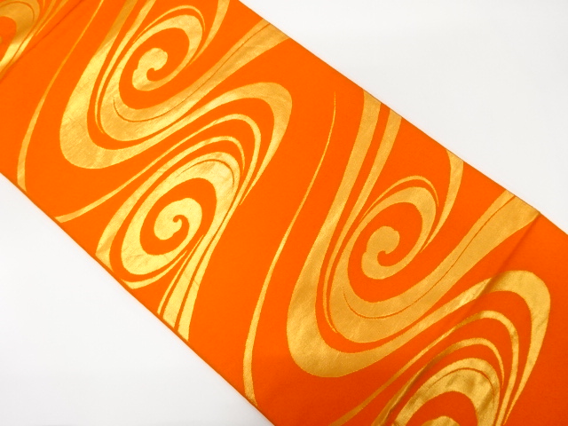 JAPANESE FUKURO OBI / WOVEN STREAM