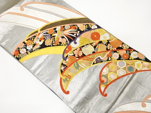 JAPANESE FUKURO OBI / WOVEN SPOOL