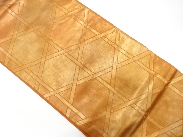 JAPANESE FUKURO OBI / WOVEN MESH PATTERN