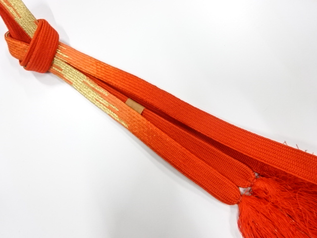 SALE!! JAPANESE KIMONO / UNUSED HAND-TIED OBJIME CORD 