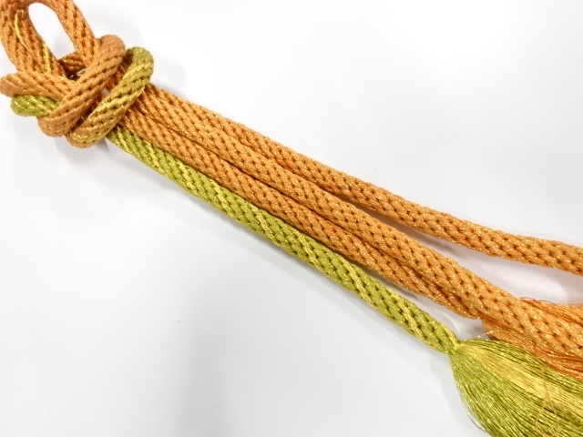 SALE!! JAPANESE KIMONO / HANDTIED OBIJIME CORD