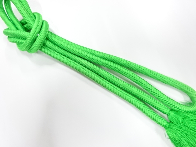 JAPANESE KIMONO / HANDTIED OBIJIME CORD