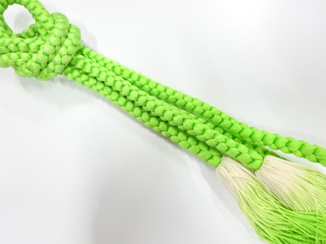 SALE!! JAPANESE KIMONO / HANDTIED OBIJIME CORD 