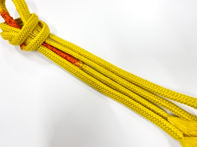SALE!! JAPANESE KIMONO / HANDTIED OBIJIME CORD