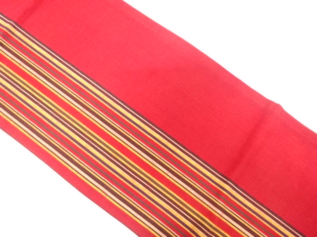 JAPANESE FUKURO OBI / TSUMUGI / WOVEN STRIPE
