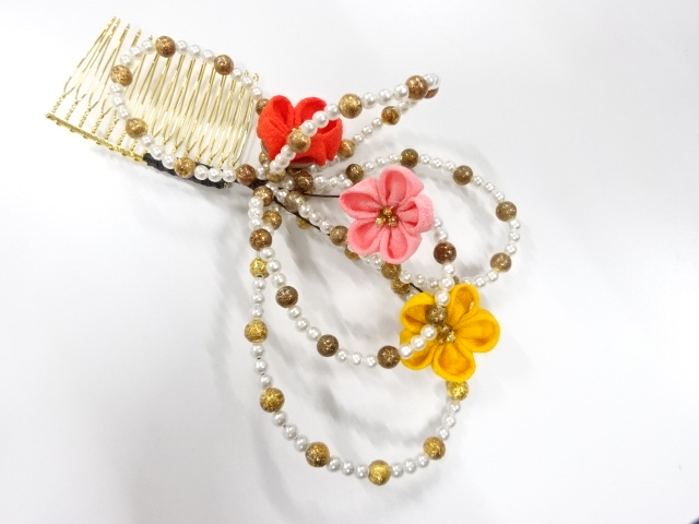 SALE!! JAPANESE KIMONO / ANTIQUE HAIR ACCESSORY
