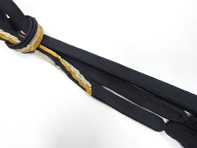 正絹　手組帯締め