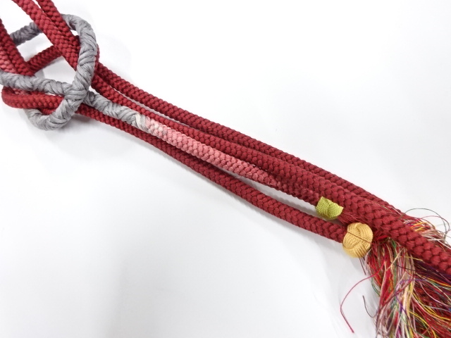 正絹　手組帯締め