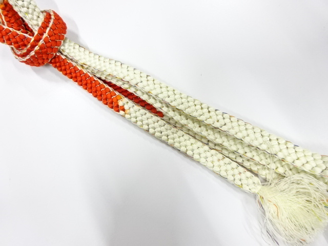 正絹　手組帯締め