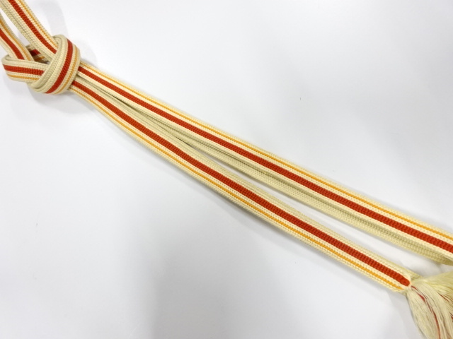 正絹　手組帯締め